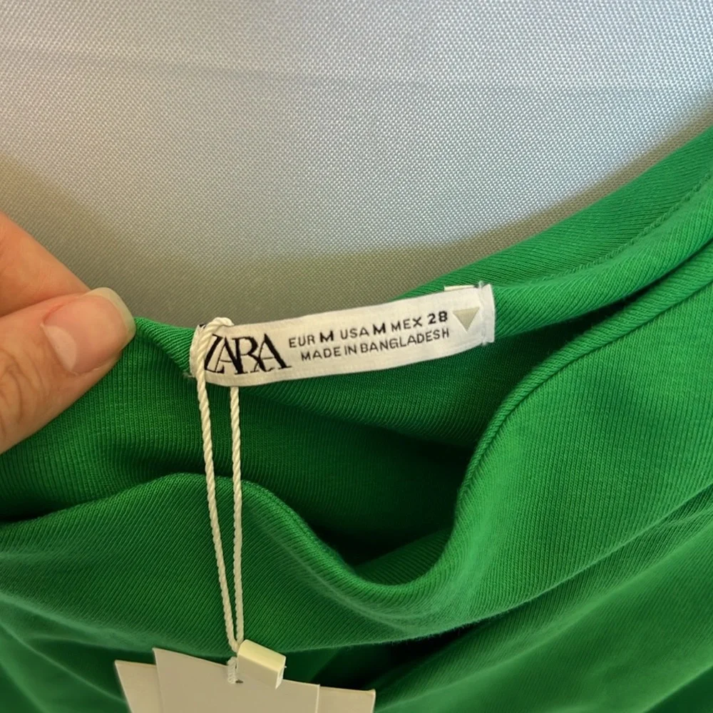 Zara One Shoulder Bodysuit - Picture 4 of 7